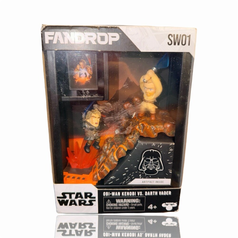 FANDROP Star Wars Obi-Wan Kenobi vs Darth Vader Diorama Playset Boxed
